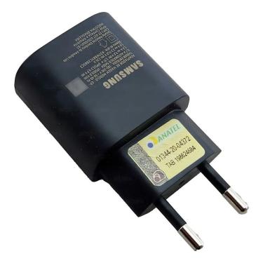 Imagem de Carregador Turbo Samsung EP-TA800 Super Fast Charging 25W com Cabo USB-C Preto 1 Unidade