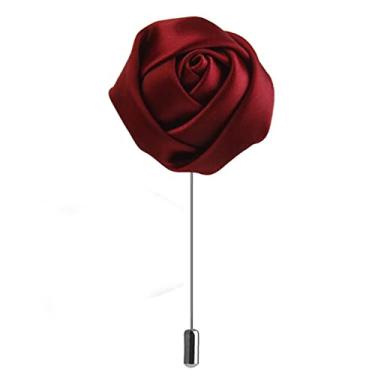 Imagem de IMIKEYA Broche Xale Crachás De Pinos Flor De Lapela Masculina Broche De Rosa Alfinete De Lapela Masculino Buquê De Rosas Vermelhas Gravata Masculina Versão Coreana Cara Emblema De Festa