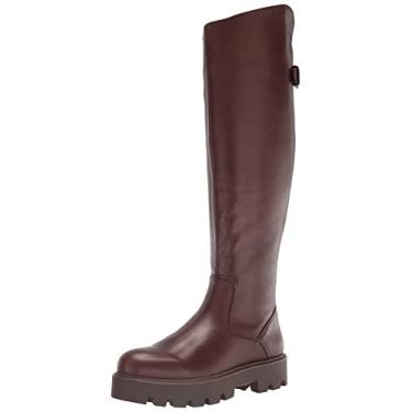 Imagem de Franco Sarto Bota cano alto feminina Balinboot até o joelho, Marrom Dallas, 6.5