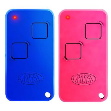 Imagem de 2 Controle Portão Rossi Ntx 433 Dz Nano Atto Dz3 Dz4 Bv Nano com Clip de Fixação