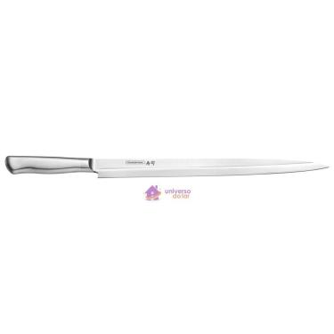 Imagem de Faca Yanagiba Tramontina Sushi Diamond com Lâmina e Cabo em Aço Inox 13" Tramontina
