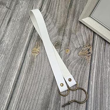 Imagem de Gravatas de Cortina de Couro Acessórios de Quarto Presilhas de Suporte de Cortina Fivelas de Cortina Decoração de Casa, F, 4 peças