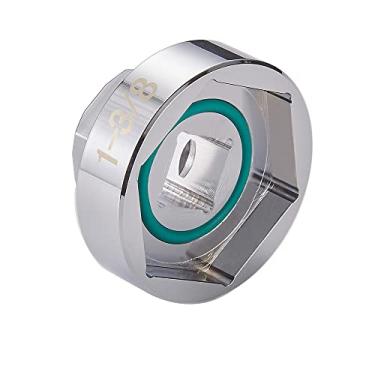 Imagem de Soquete de porca de tampa de garfo 3,8 cm hexagonal para motocicleta grande Harley Sportster (soquete de 3,8 cm)