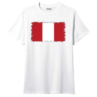 Imagem de Camiseta Bandeira Peru - King Of Print
