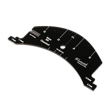 Imagem de F Fityle Raspador multifuncional de molde para quadro de dedo para violinos de tamanho completo - 3-4 contrabaixos 3/2 3/4