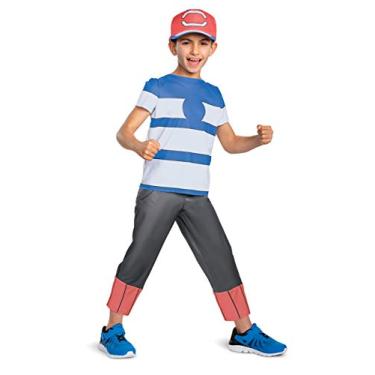 Imagem de Disguise Ash Ketchum Alolan Pokemon Boys' Costume