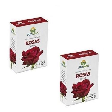Imagem de 2X Fertilizante Para Rosas Vitaplan 150G - Nutriplan