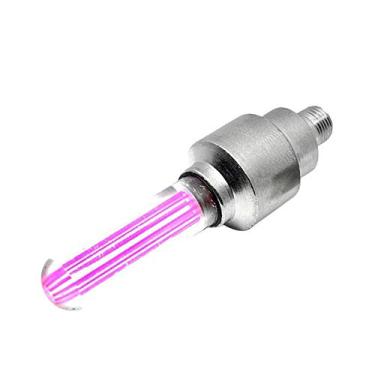 Imagem de Yanuten Luz para roda de bicicleta, 2 peças de luzes de bicicleta com bateria, válvula de pneu de bicicleta, raios, luz LED para crianças, adultos, segurança, acessórios de bicicleta para montanhas