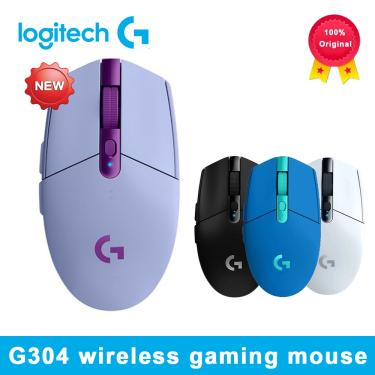 Imagem de Logitech g304 original lightspeed gaming mouse 12000dpi usb 2.4g herói sem fio sensor 5aa bateria
