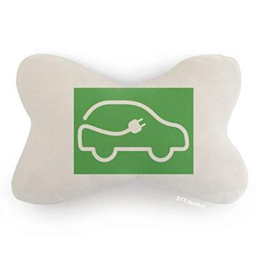 Imagem de DIYthinker Line Plug Energy Veículos Protect Environment Carro Decoração Pescoço Almofada Almofada Almofada Almofada para Encosto de Cabeça
