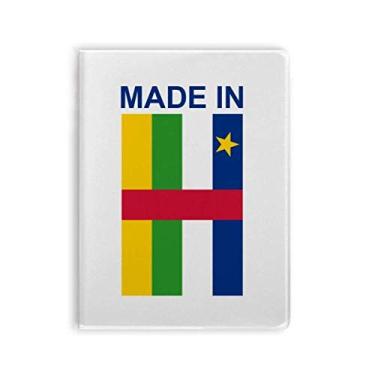 Imagem de Diário de capa macia Made In African Republic Country Love