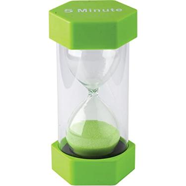 Imagem de Teacher Created Resources Temporizador de areia de 5 minutos - Grande (20660)