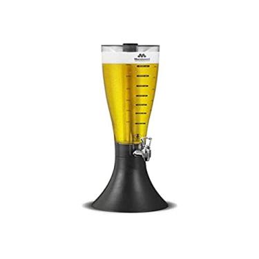Imagem de Torre de Chopp Marchesoni Marcbeer Transparente com Preto 3,5 L