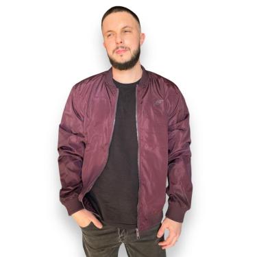Imagem de Jaqueta Ellus Nylon Light Bomber Masculina Bordô-Masculino