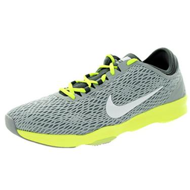 Imagem de Nike Zoom Fit Fitness Women's Training Shoes Size US 11, Regular Width, Color Grey/Lime/White