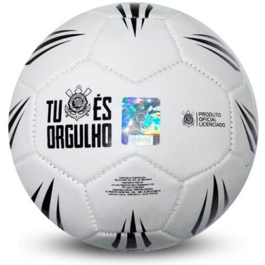 Mini Bola Futebol De Campo Corinthians Branca/Preto Original - Pedagógica -  Papelaria, Livraria, Artesanato, Festa e Fantasia