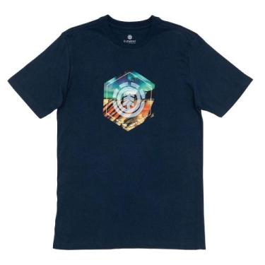 Imagem de Camiseta Element Astra Masculina Azul Marinho