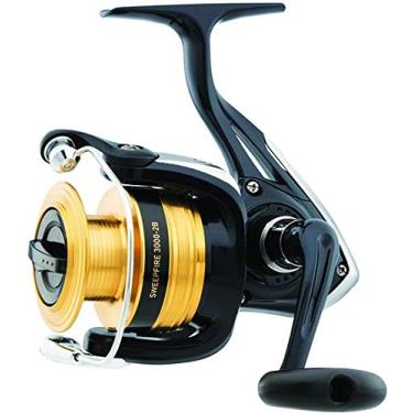 Imagem de Daiwa SWF3000-2B-CP Carretel de pesca giratório para arrastar na frente, 3,6 a 5,4 kg, preto