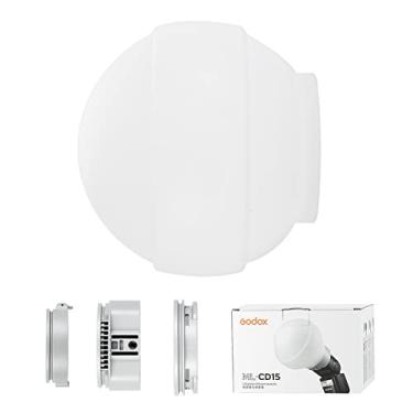 Imagem de Godox ML-CD15 Cúpula de difusão para GODOX V1 V1Pro AD100PRO AD200PRO V860III V860II V850II TT685II TT685 TT600 TT560II TT520II TT660S AD200 ML30 ML30Bi ML60 ML60Bi i AD3000 PRO AD400PRO