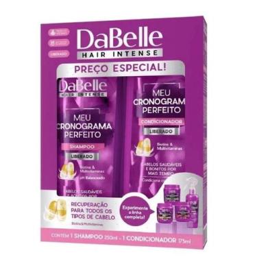 Imagem de Dabelle Kit Shampoo Adstringente 250ml + Condicionador Biotina 200ml M