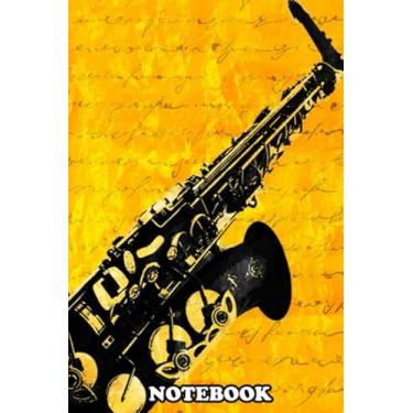 Imagem de Notebook: Yamaha Custom Alto Sax , Journal for Writing, College Ruled Size 6" x 9", 110 Pages