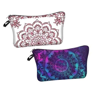 Imagem de DOITOOL 2 Unidades bolsa de higiene bolsas de higiene decorativas bolsa de cosméticos para viagem sacos de lavanderia bolsas de maquiagem sacos de lavagem doméstica sacos de higiene de mão