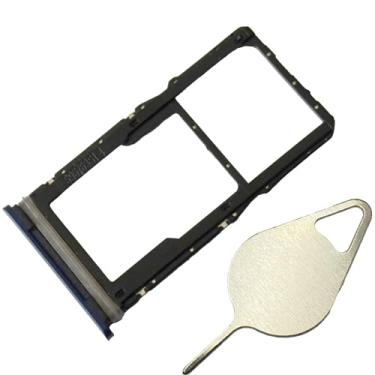 Imagem de SECRETIGER Suporte de bandeja de cartão SIM com pino de substituição para Moto rola Moto G Play 2023 slot para cartão para fácil acesso ao cartão SIM