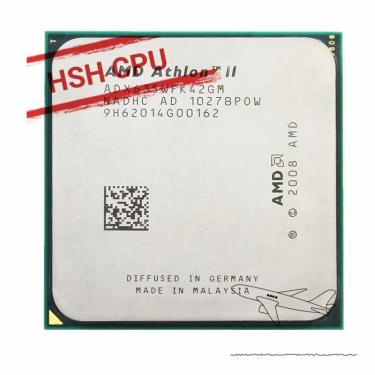 Imagem de Processador CPU AMD-Athlon II Quad-Core  Socket AM3  Socket AM3  4 núcleos  ADX635WFK42GI