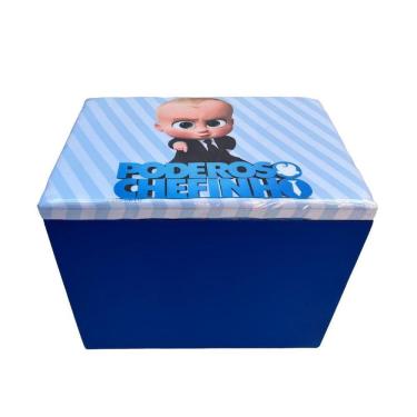 Imagem de Baú Infantil Puff Bau Porta Brinquedos Infantil Grande
