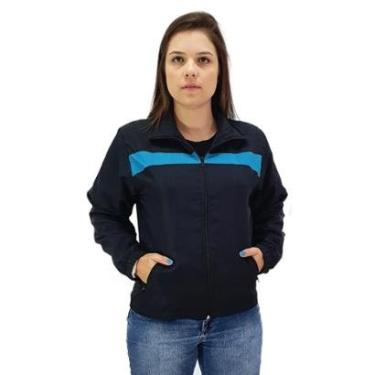 Imagem de Jaqueta Corta Vento Butu Biru Impermeável Chuva Blusão Leve-Feminino