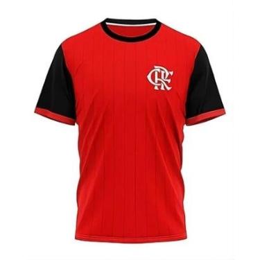 Imagem de Camiseta Braziline Committee Flamengo Masculino - Vermelho-Unissex