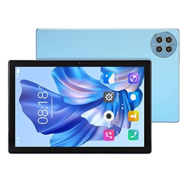 Imagem de Tablet Smart Tablet 12GB RAM 256GB ROM Suporte 4GLTE 5GWiFi 10in para Office (Azul)
