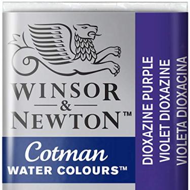 Imagem de Winsor & Newton Tinta aquarela Cotman, meia panela, roxo dioxazina