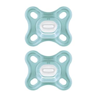 Imagem de Kit 2 Chupetas Comfort 100% Silicone 0-6 Meses Neutra - MAM