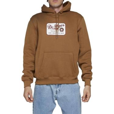 Imagem de Moletom DC Shoes Canguru Cheers 305G WT24 Masculino Marrom
