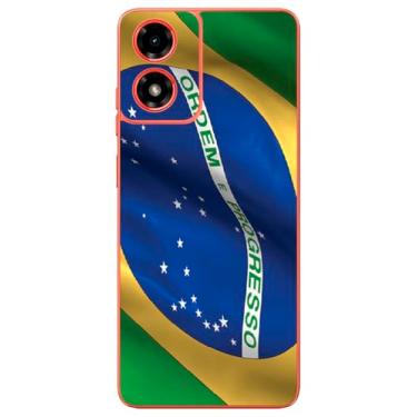 Imagem de Capa Adesivo Skin628 Verso Para Motorola Moto G04S (2024)