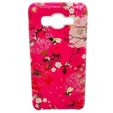 Imagem de Capa Celular Compatível com Samsung Galaxy J2 Prime SM-G532MT / Gran Prime SM-G530 Com Suport Para Dedos (Pink Bee)