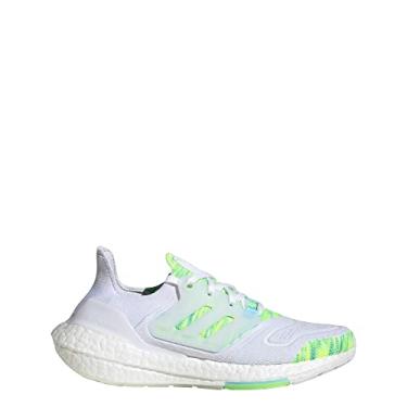 Imagem de adidas T nis de Corrida Feminino Ultraboost 22, Branco/Branco/Azul Bliss, 9
