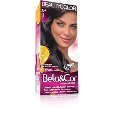 Imagem de Coloração Bela&Cor - 3.0 Castanho Escuro