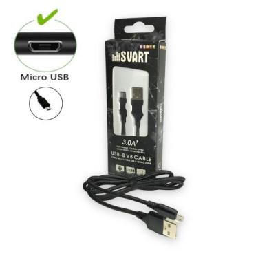 Imagem de Cabo Micro Usb 1 e 2 Metros V8 3.0 Tablets, Celulares, Gps, Aparelhos 