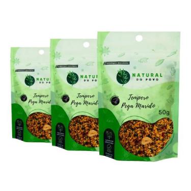 Imagem de Tempero 100% Natural Pega Marido Ingredientes Selecionados Premium Kit