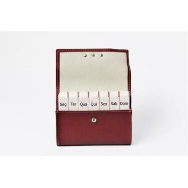 Imagem de Porta Comprimidos Pilbox Liberty V3 e V4 couro legitimo importado da f