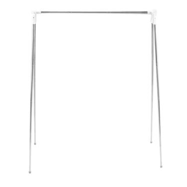 Imagem de Rack de Roupas Dobrável de Aço Inoxidável, Cabide de Roupas Ajustável, Rack de Secagem de Roupas Extensível Portátil Leve para Viagens Em Casa, Roupas Penduradas