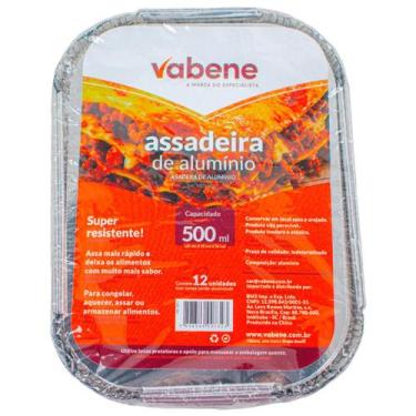 Imagem de Assadeira de Alumínio 500 ml 12 Unidades - Artlimp