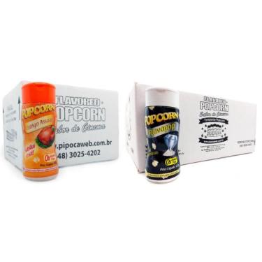 Imagem de Temperos Para Pipoca Cx 24 Un - Frango Assado E Flavapop - Flavored Po