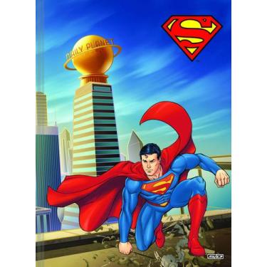 Imagem de Caderno Brochura Superman Grande Super-Homem Escolar - Animativa