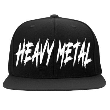 Imagem de Boné Bordado - Heavy Metal Rock Guitarra Riff Hardcore Banda - HIPERCA