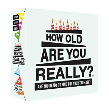 Imagem de Hygge Games How Old are You Really? The Party Game - are You Ready to Find Out Your True Age?, Mixed Color