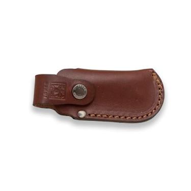 Imagem de Joker FB13 Bainha de couro para canivete de bolso, cor marrom, tamanho 118 x 40 mm