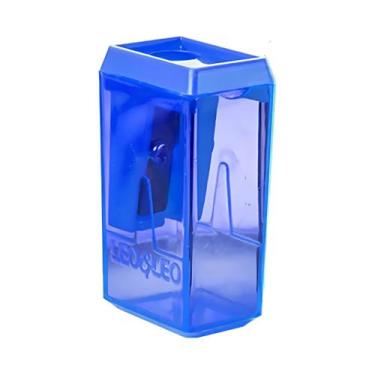 Imagem de Apontador Leo e Leo Bloco 4cm Com Depósito, Azul